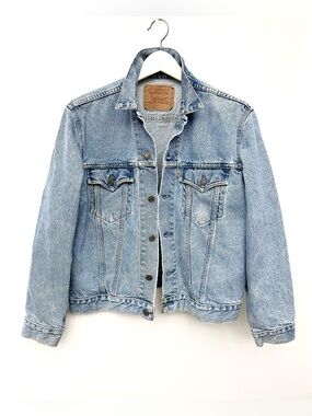 Levi’s Orange tab denim jacket